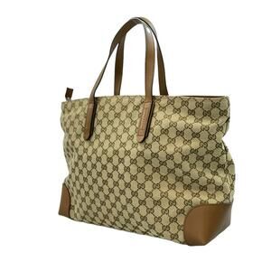 Gucci GG Canvas Shelly Bag Tote